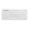 Logitech Multi-Device K380 - belaidė klaviatūra - Bluetooth 3.0 - vokiškas išdėstymas - šviesiai balta