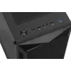 Korpusas IBOX LUPUS 27 Midi Tower ATX, grūdintas stiklas, RGB, 455×200×380 mm, palaiko ATX, GPU iki 32 cm