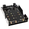 SilverStone SST-SDP12 adapteris 3,5" angai: 2x M.2 SATA ir 1x M.2 NVMe SSD
