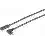 USB laidas S/CONN 13-54015 USB 3.2 Gen 2x2 0,5 m USB C pilka