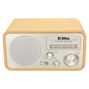 ELTRA Radio MEWA Clear Wood – Radijo imtuvas mediniame korpuse