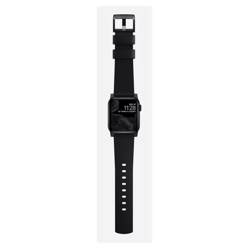 Nomad Modern Strap Black Active Leather Connect Black 42/44/45/49 ProV2