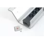 Montavimo rinkinys Bachmann 940.108 sidabrinis metalas