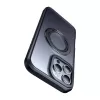 Apsauginis dėklas McDodo PC-4933 su MagSafe ir integruotu stovu, skirtas iPhone 16 Pro Max, juodas