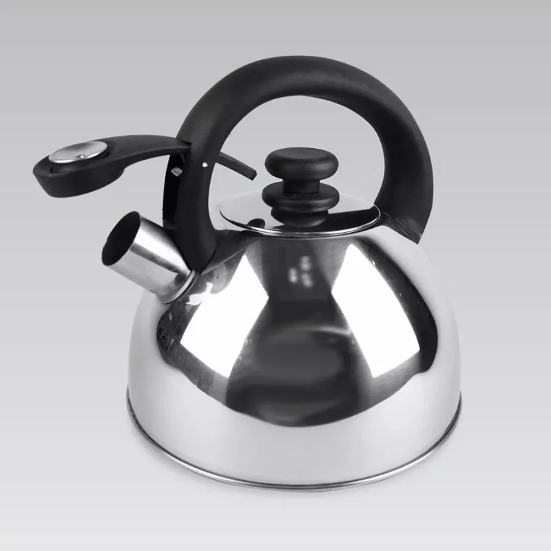 Virdulys Maestro MR1302 nerūdijantis plienas 2,5 L, indukcinis, švilpukas, juoda rankena