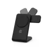 Vidaus belaidis įkroviklis laikrodžiui Crong CRG-MSPS-BLK, juodas, Lightning/USB