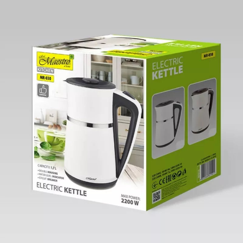 Elektrinis virdulys MAESTRO MR-030-WHITE