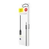 Baseus Yiven garso laidas USB-C į 3,5 mm lizdą, 1,2 m (Juoda)