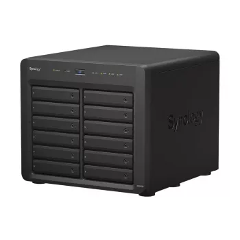 NAS Synology DS2422+; Tower; 12 x (3,5 colio SATA HDD / 2,5 colio SATA HDD / 2,5 colio SATA SSD); AMD Ryzen V1500B; 4 GB DDR4 (maks. 32 GB); 4 x 1GbE RJ-45
