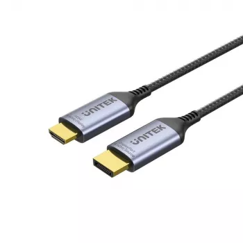 UNITEK KABELIS DISPLAYPORT 1.4 Į HDMI 2.1, 8K, 1,8M
