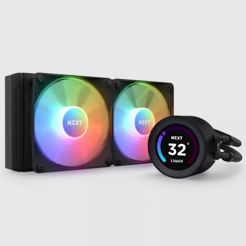 Vandens aušintuvas NZXT Kraken Elite 240 RGB 12 cm Juodas