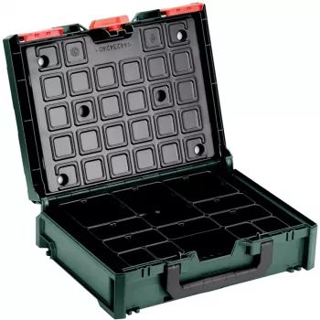 Organizatorius įrankiams Metabo metaBOX 100S – modulinė dėžė smulkioms detalėms ir priedams
