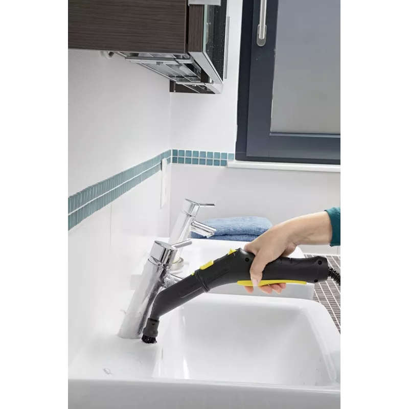 Kärcher šepečių rinkinys garo generatoriams 2.863-264.0, apvalūs plastikiniai šepečiai 26×26×40 mm, 4 vnt.