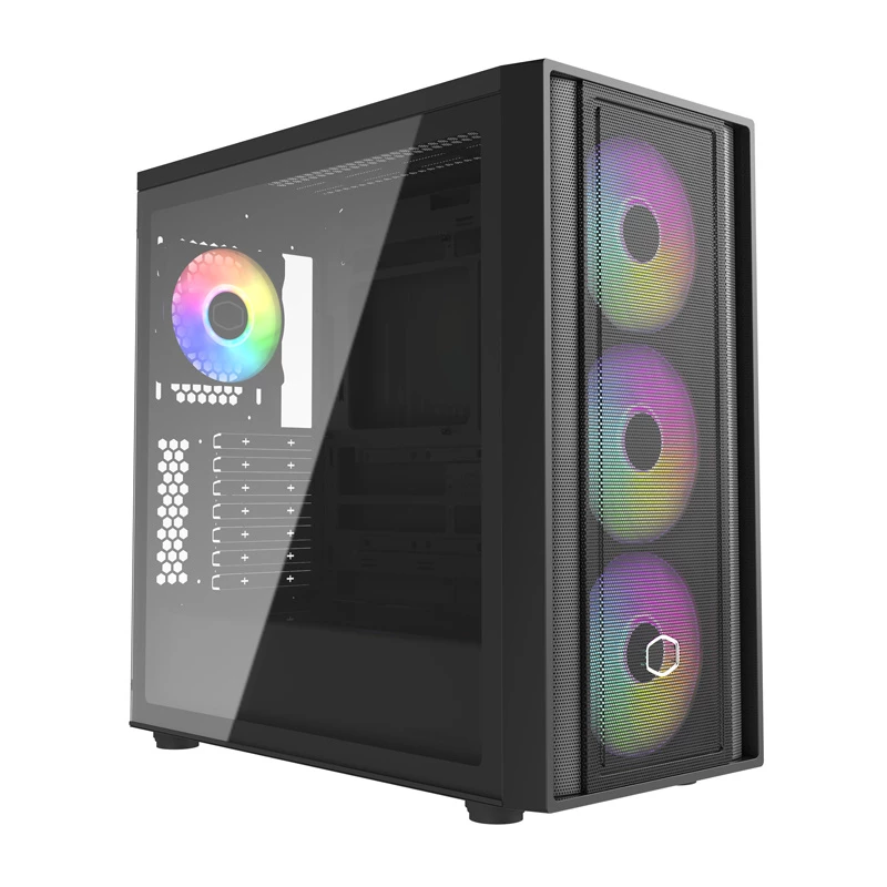 Korpusas Cooler Master MasterBox 600 Desktop Juodas