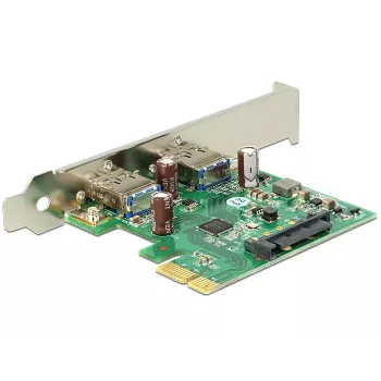 DeLOCK 89391 Vidinė PCIe USB 3.2 Gen 1 sąsajos plokštė, 2 prievadai