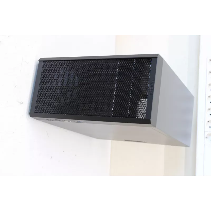 Korpusas Fractal Design Core 1000 USB 3.0 Juodas Micro ATX - Pažeista pakuotė, maitinimo šaltinis neįtrauktas