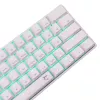 Laidinė mechaninė klaviatūra White Shark Shinobi-2 (GK-004211) — US išdėstymas, Red jungikliai, balta