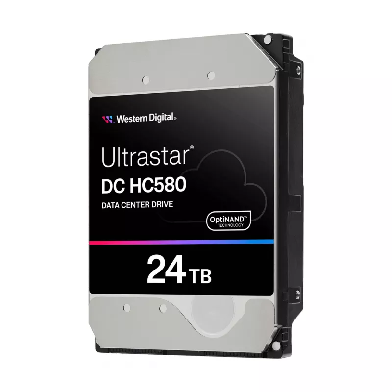 Kietasis diskas Western Digital 24TB 3,5 colio SAS DC HC580