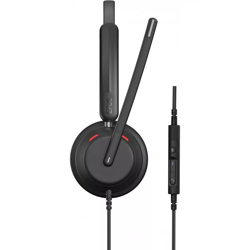 Ausinės EPOS IMPACT 760T - Ant ausies - Laidinės - USB-C - Juodos - Sertifikuotos Microsoft Teams (1001214)