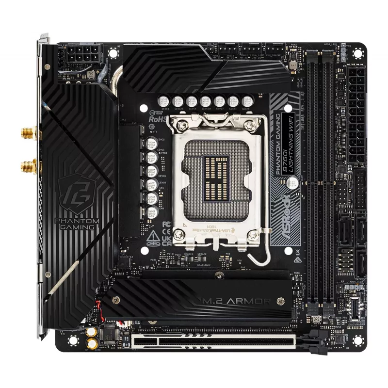 ASRock B760I Lightning WiFi DDR5 Mini-ITX LGA1700 pagrindinė plokštė