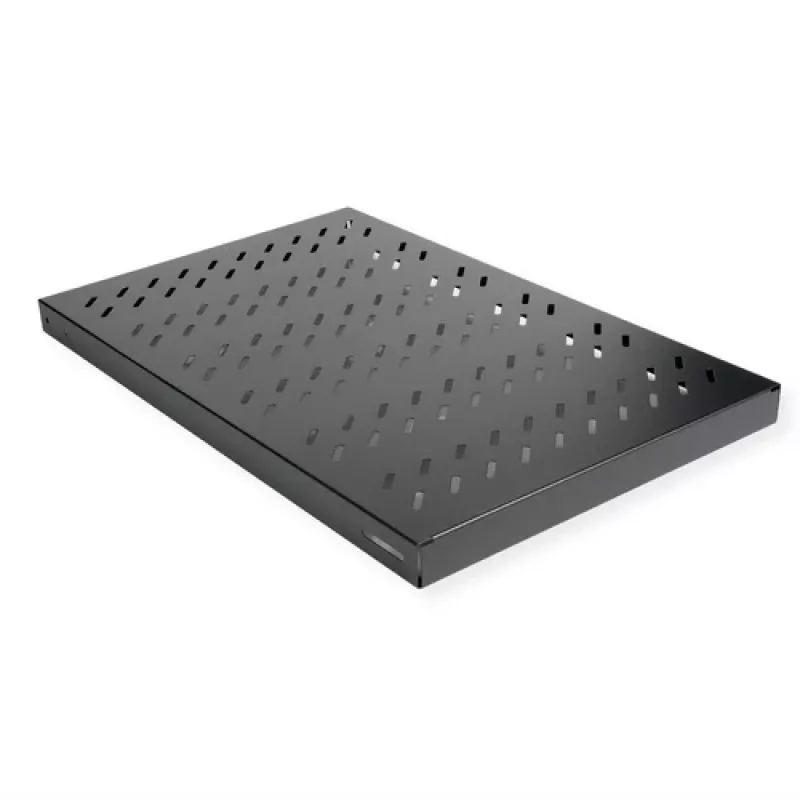 Rack lentyna ROLINE 19 colių 1U reguliuojama 700mm 50kg juoda