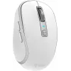 Bevielė pelė DUAL WiFi+Bluetooth, įkraunama baterija, 5 mygtukai