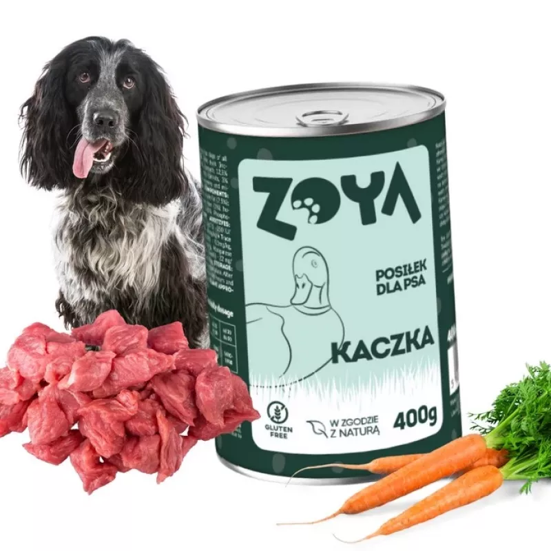 ZOYA Duck šlapias šunų maistas 400g