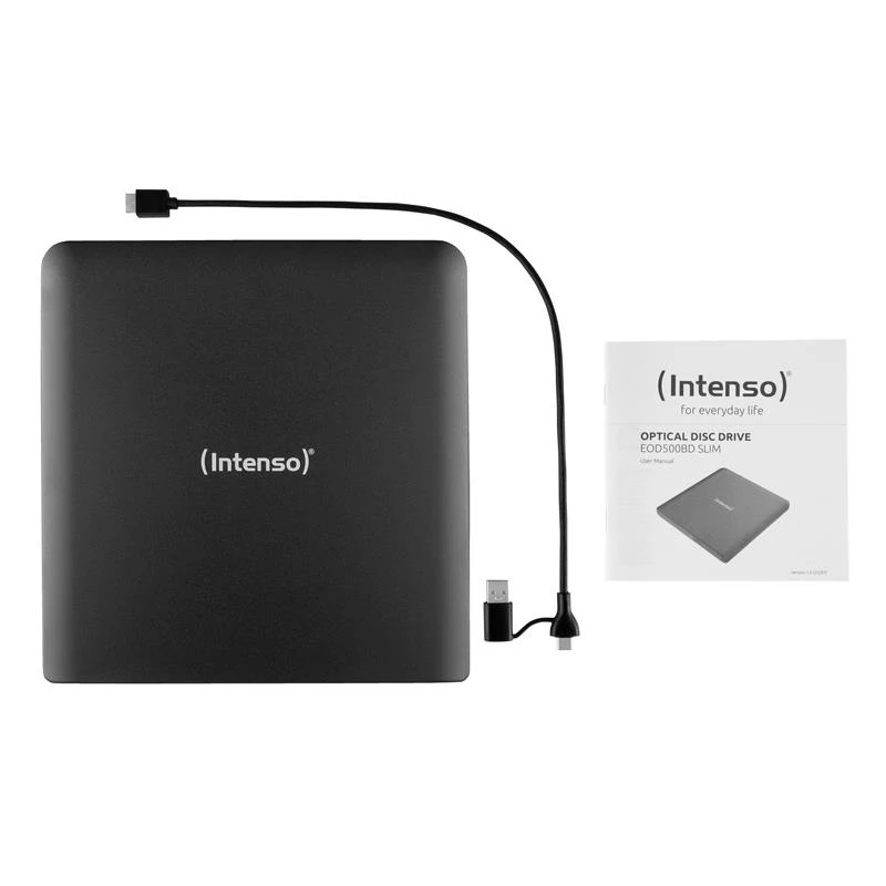 Išorinis DVD RW USB 3.2 juodas 5401500 Intenso