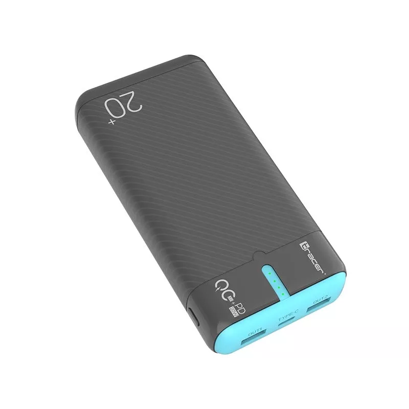 Tracer EnerGen 20000 mAh Juoda, Mėlyna