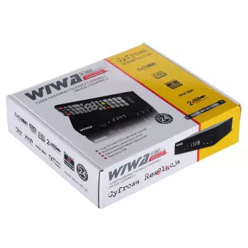 TV imtuvas WIWA H.265 LITE — DVB-T / DVB-T2 imtuvas su H.265 palaikymu, Full HD, HDMI, USB, SCART