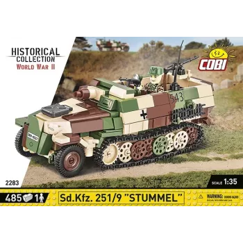 Konstrukcinis žaislas Sd.Kfz. 251/9 Stummel