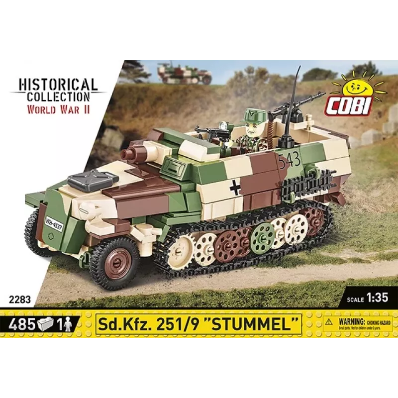 Konstrukcinis žaislas Sd.Kfz. 251/9 Stummel
