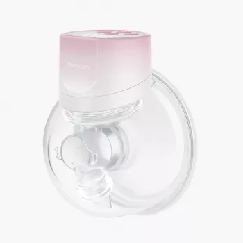 Momcozy S12 Pro Dvigubas elektrinis pientraukis rožinis, 180ml