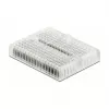 DELOCK 18323 Bandomoji plokštė (breadboard) permatoma plastikinė 36×46×10 mm