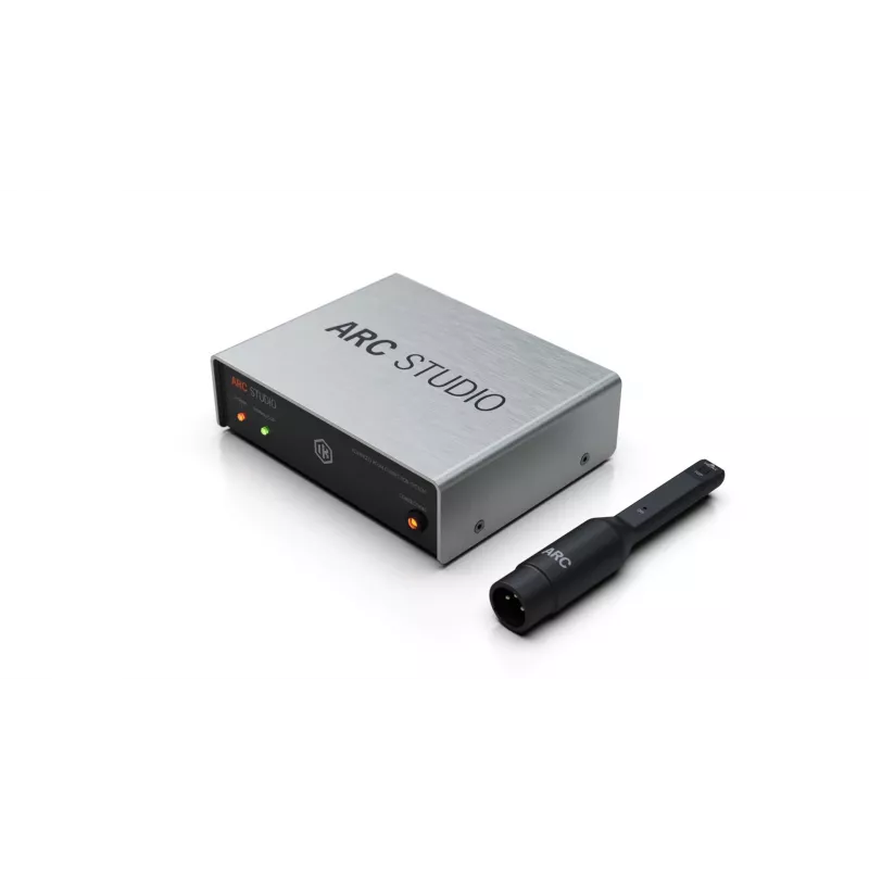 Monitorėliai IK Multimedia ARC Studio IP-ARC-STUDIO-IN, 50 W, 50 Ω, 24 bit / 96 kHz, juodi, 465 g