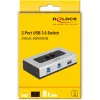 DeLOCK 87667 USB 3.0 2 prievadų dvikryptis jungiklis