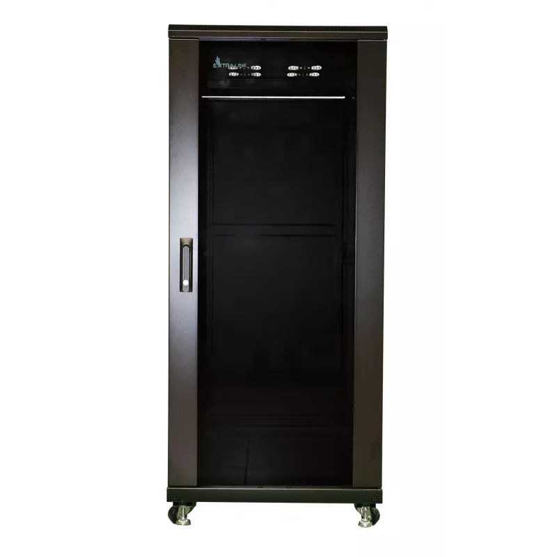 Laisvai pastatomas serverio spintos korpusas Extralink 37U 600x600 juodas