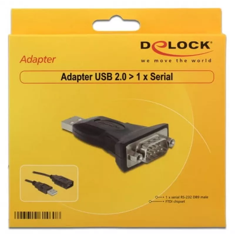 USB į Serial adapteris DeLOCK 61460