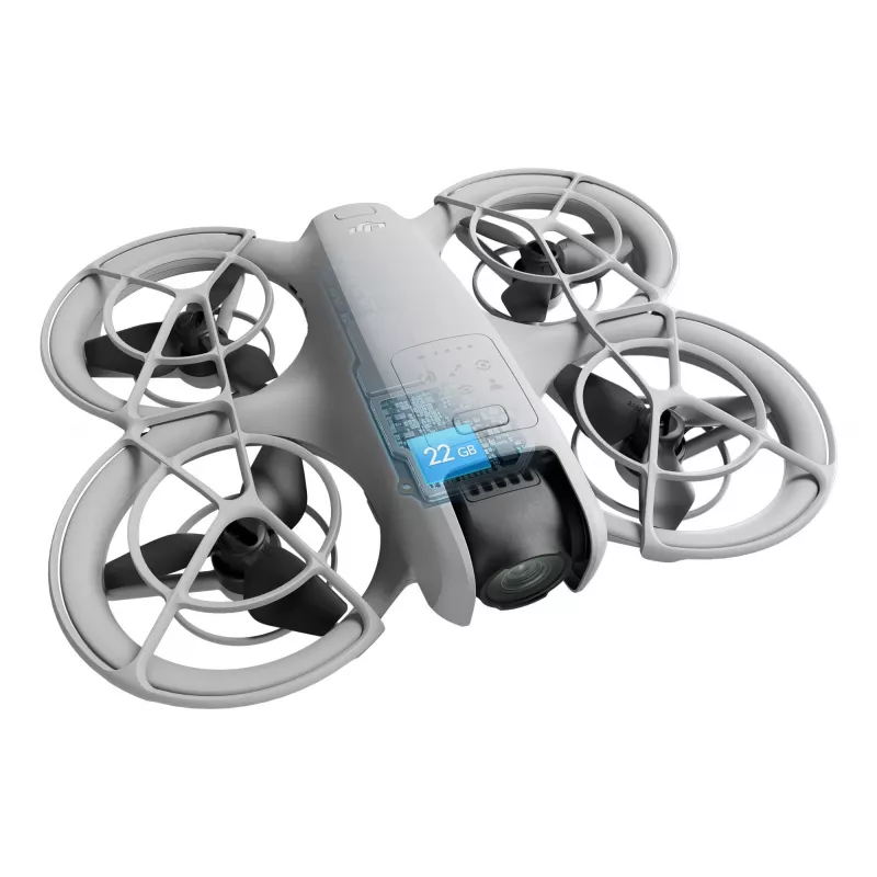 DJI Neo Fly More Combo (DJI-RC-N3) lengvas 135 g dronas su 4K Ultra HD kamera, iki 18 min skrydžio laiko, 3x baterijos, nuotolinis valdymas