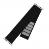 Pakeitimo nailono dirželis FIXED Sporty Strap Fixed FIXNST2-1029-BK, skirtas Apple Watch Ultra 49 mm, juodas, 160–210 mm ilgio
