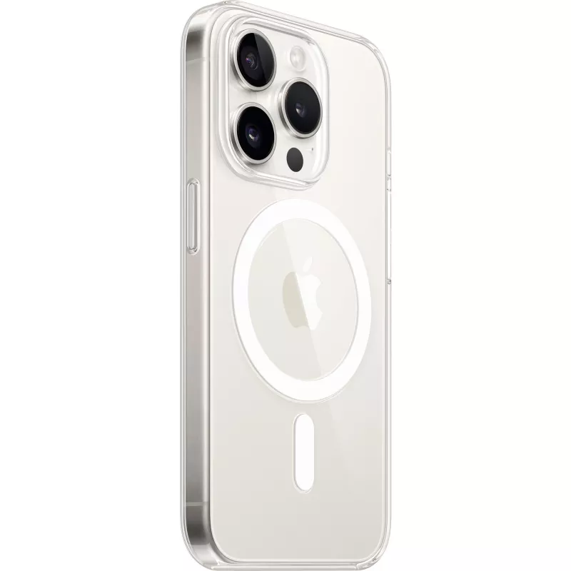 Apple iPhone 15 Pro Dėklas su MagSafe - Skaidrus