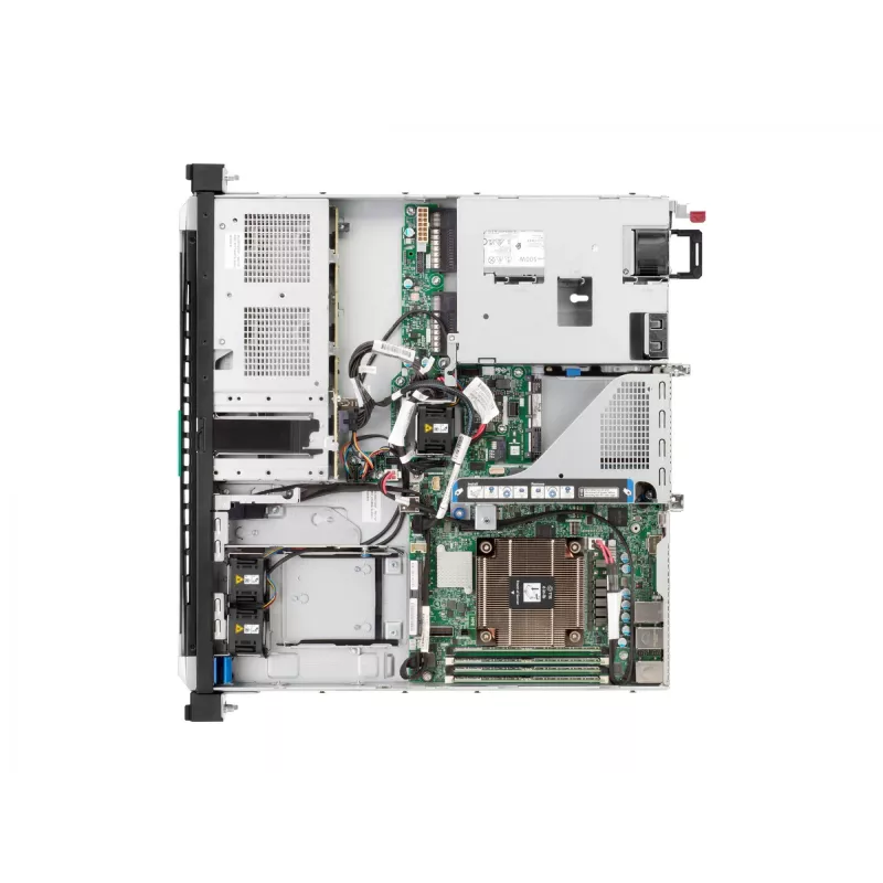 HPE ProLiant DL20 Gen11 6333P 3.1 GHz 6 branduolių 1P 1x32 GB-U 4SFF 2x480 GB SSD 1x1000 W PS EU serveris