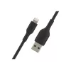 BELKIN PVC USB kabelis USB-A – Lightning, 1 m, juodas