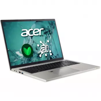 Nešiojamas kompiuteris Acer Aspire AV16-71P-724V — Intel Core Ultra 7 255H, 16 colių WUXGA (1920×1200), 16 GB LPDDR5x, 1 TB SSD, Intel Arc 140T, Windows 11 Home, Pilka