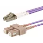 Skaidulinis optinis kabelis LogiLink 0,5m LC-SC