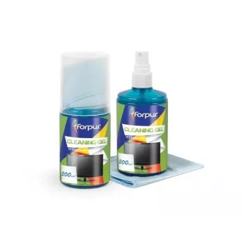 Ekranų valymo rinkinys Forpus (skystis 200 ml, šluostė)