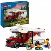 Konstruktorius LEGO City Nuotykių Kempingvagonas 60454, 385 dalių, aukštis 80 mm, nuo 6 metų