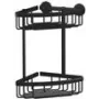 tesa 40507-00000-00 ALUXX BLACK kampinė lentynėlė lipni Juoda (matinė) (40507-00000-00)