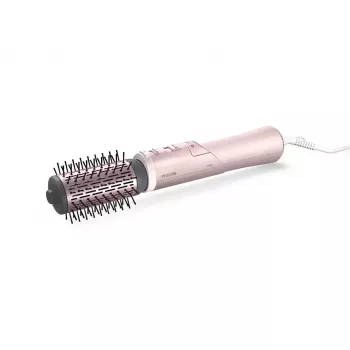 Karšto oro šukų volas Philips 7000 serijos BHA735/00 — 1000 W, 3 temperatūros nustatymai, 3–5 cm šepetys, 1,8 m laidas, rožinė