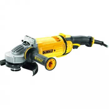 Kampinis šlifuoklis DEWALT 180 mm, 2400 W, 8500 aps./min., dvirankis